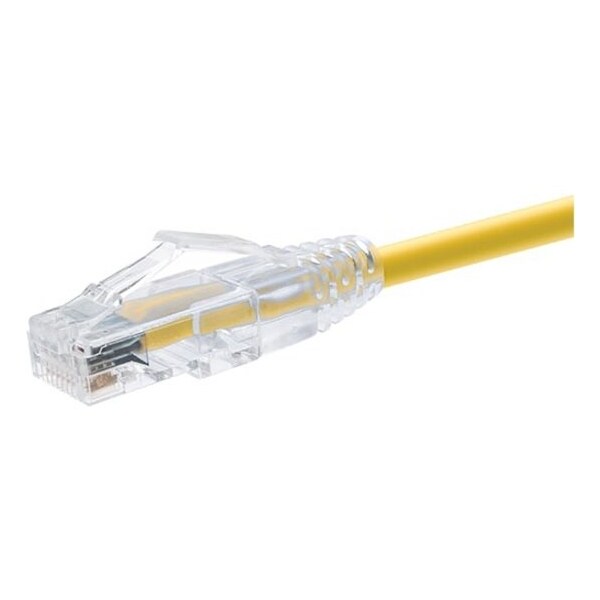 Unirise Usa GROUP 30 FOOT CAT6 SNAGLESS CLEARFIT PATCH CABLE YELLOW - CAT6 PATCH CABLE 10139 - main
